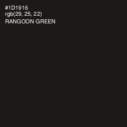 #1D1916 - Rangoon Green Color Image